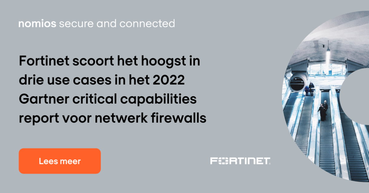 scoort in Gartner's 2022 critical… Nomios Nederland